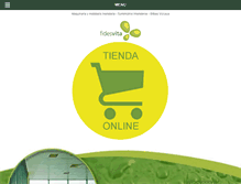 Tablet Screenshot of fidesvita.com